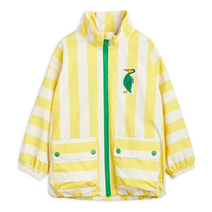 Windjacke aus recyceltem Polyester Pelikan | Gelb- Produktbild Nr. 1