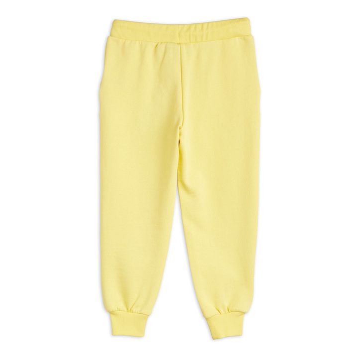 Pantalone Jogger, in cotone bio, motivo: cavalluccio marino | Giallo- Immagine del prodotto n°3