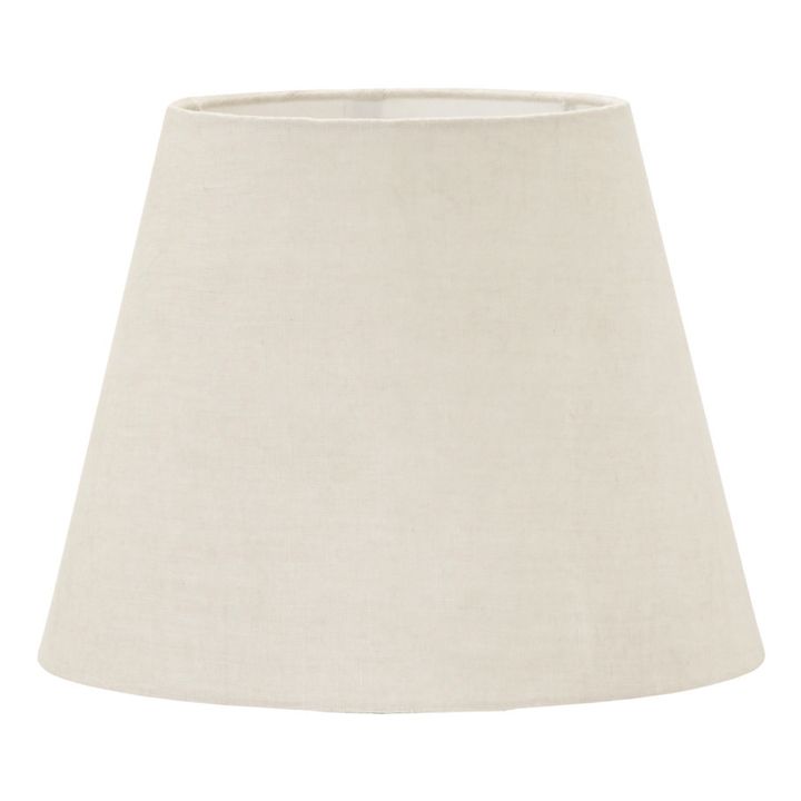 Lampada, modello: Bakora, in lino | Bianco- Immagine del prodotto n°2