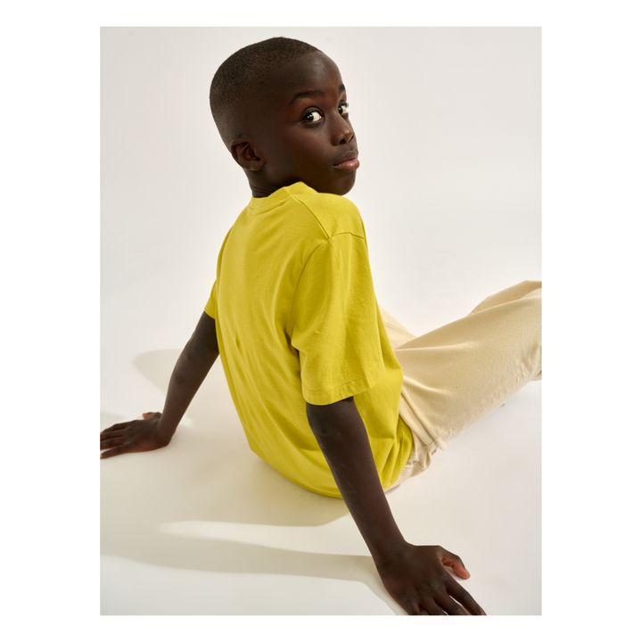 T-Shirt Kenny Bio-Baumwolle | Gelb- Produktbild Nr. 5