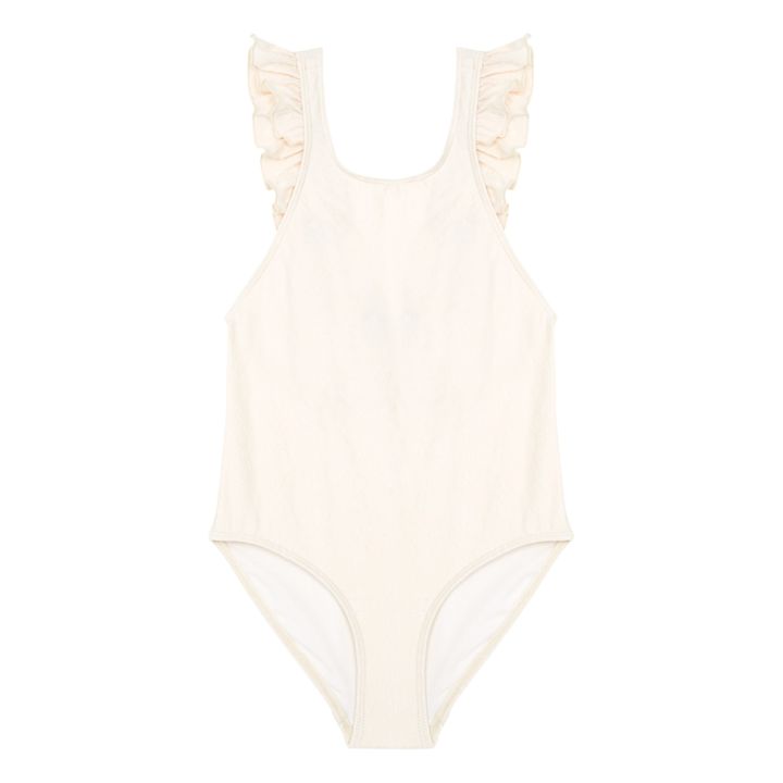Embroidered One-piece Swimsuit | Rosa chiaro- Immagine del prodotto n°0