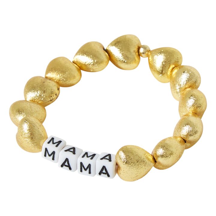 Braccialetto Mamma | Dorato- Immagine del prodotto n°2