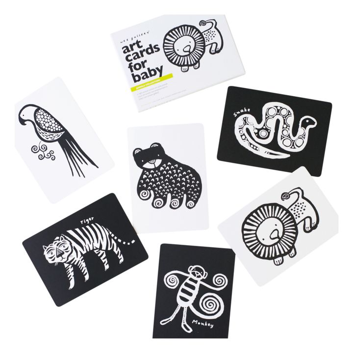 Cartes imagiers animaux de la jungle | Blanc- Image produit n°3
