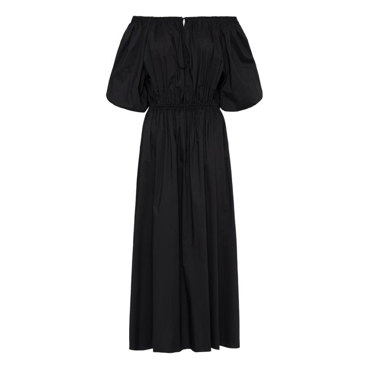 Abito voluminoso, modello: Sundress | Nero- Immagine del prodotto n°0