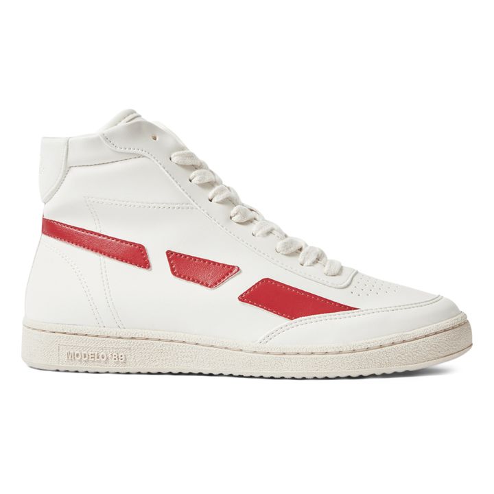 Scarpe da ginnastica alte, modello: '89 Vegan | Rosso- Immagine del prodotto n°0