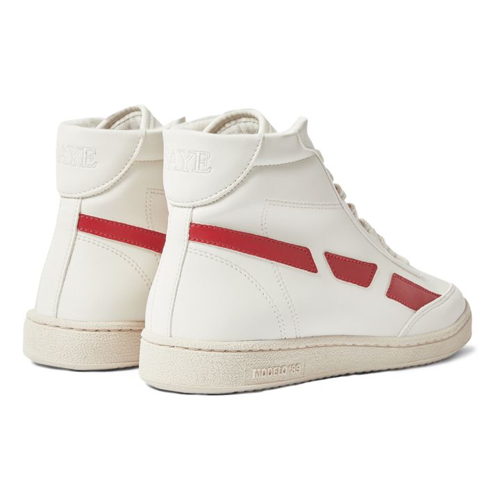 Scarpe da ginnastica alte, modello: '89 Vegan | Rosso- Immagine del prodotto n°3