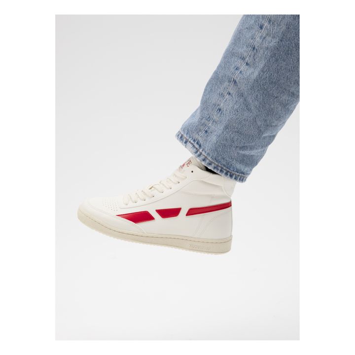 Scarpe da ginnastica alte, modello: '89 Vegan | Rosso- Immagine del prodotto n°5