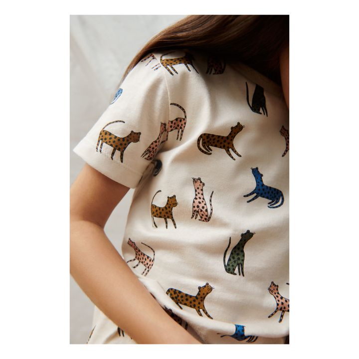 Apia Organic Cotton T-shirt | Ecru- Immagine del prodotto n°2