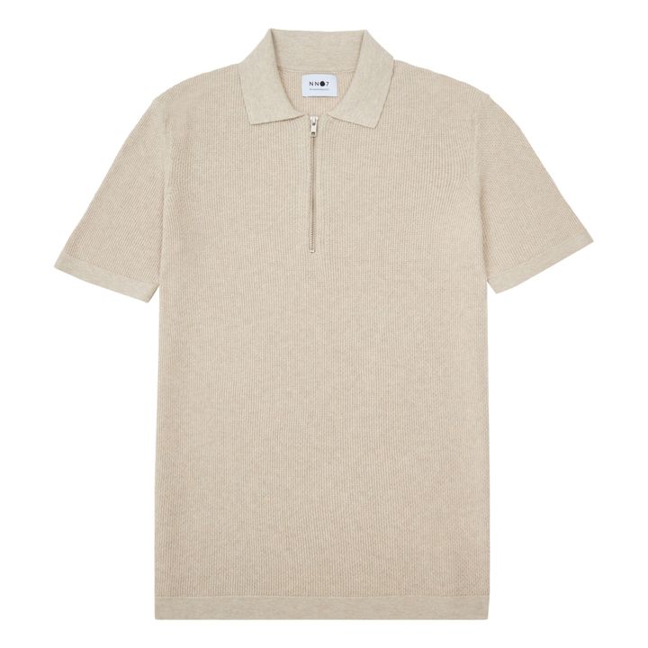Polo Hansie 6562 in cotone organico | Crema- Immagine del prodotto n°0
