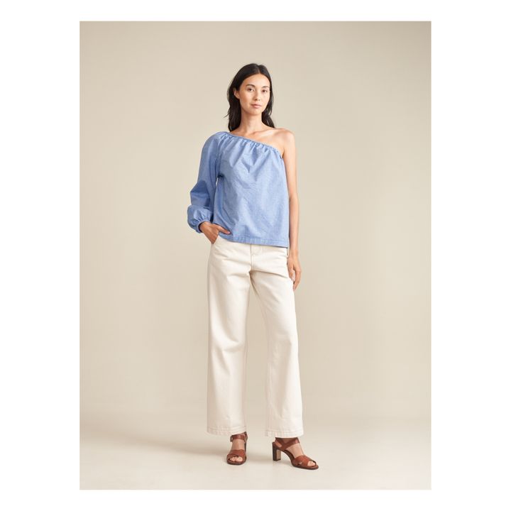 Solo Organic Cotton Top - Women’s Collection | Blau- Produktbild Nr. 1