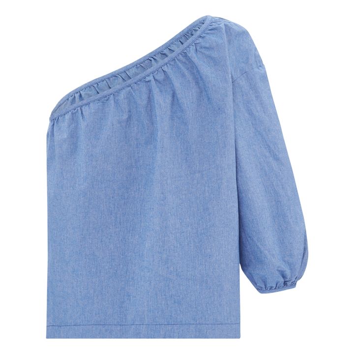 Solo Organic Cotton Top - Women’s Collection | Blau- Produktbild Nr. 7
