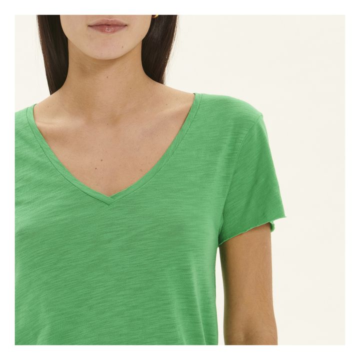 Jacksonville V-Neck T-Shirt | Verde Menta- Imagen del producto n°5