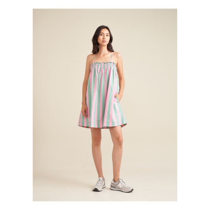 Scarlett Striped Dress - Women’s Collection | Rosa- Immagine del prodotto n°1