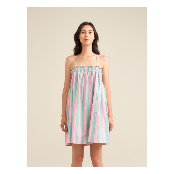 Scarlett Striped Dress - Women’s Collection | Rosa- Immagine del prodotto n°2
