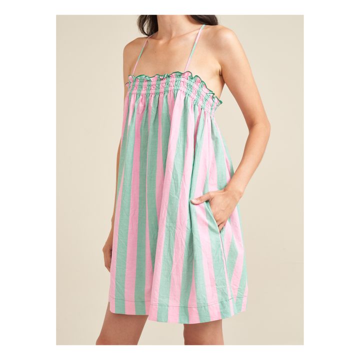 Scarlett Striped Dress - Women’s Collection | Rosa- Immagine del prodotto n°4