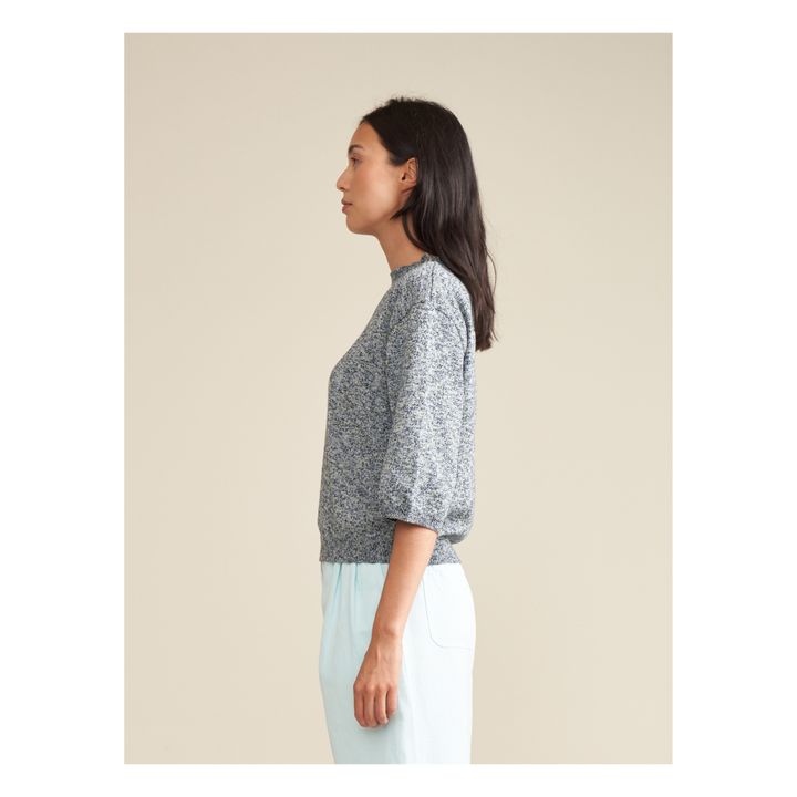 Pull Aever Coton Bio - Collection Femme | Gris chiné- Image produit n°3