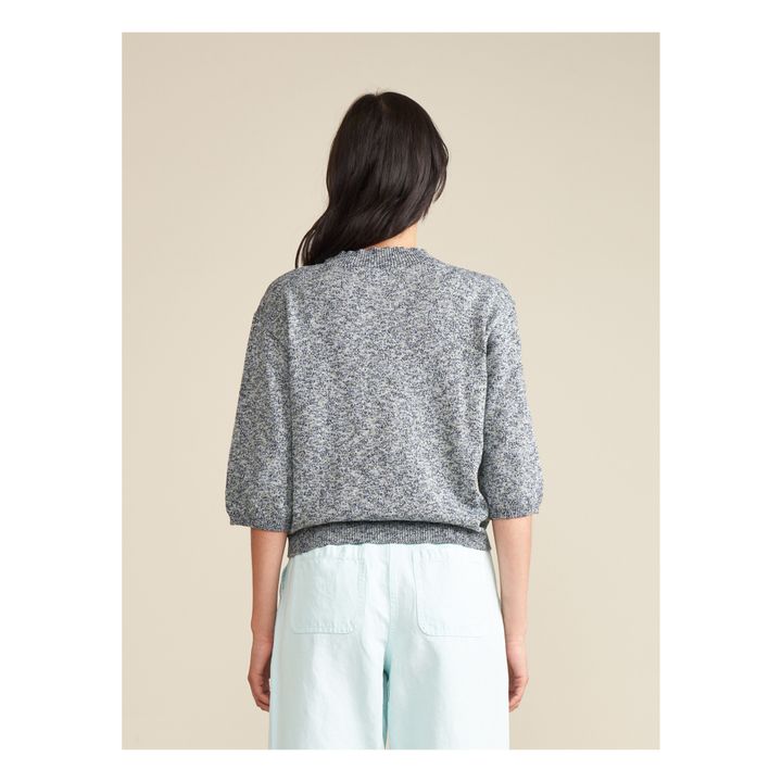 Aever Organic Cotton Sweater - Women’s Collection | Grigio chiné- Immagine del prodotto n°6