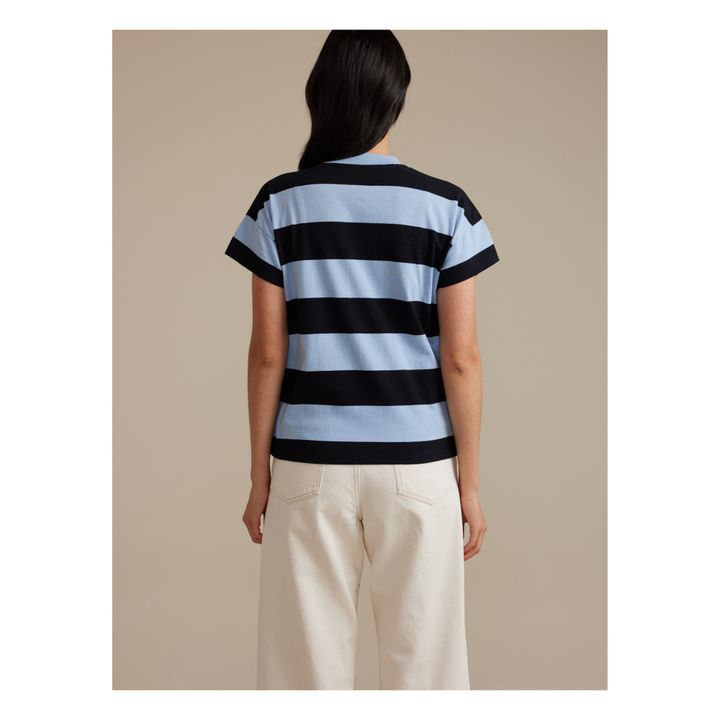 Vogue Striped T-shirt - Women’s Collection | Blu- Immagine del prodotto n°1