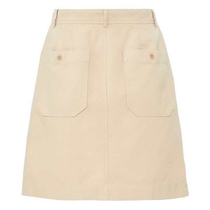 Cotton and Linen Skirt | Ginger- Imagen del producto n°4