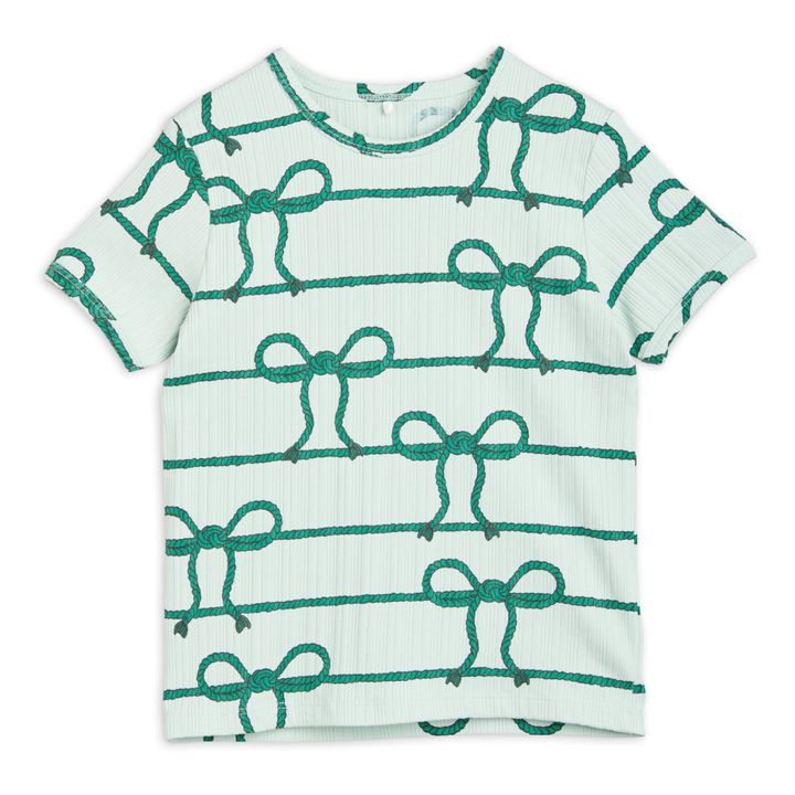 T-Shirt Coton Bio Nœud | Vert- Image produit n°0