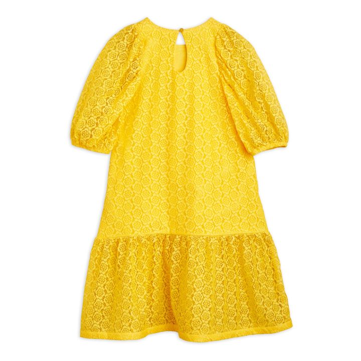 Vestido de encaje | Amarillo- Imagen del producto n°3
