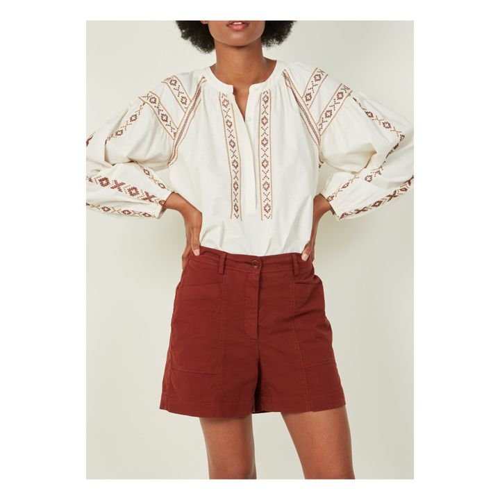 Bluse Hima | Seidenfarben- Produktbild Nr. 2