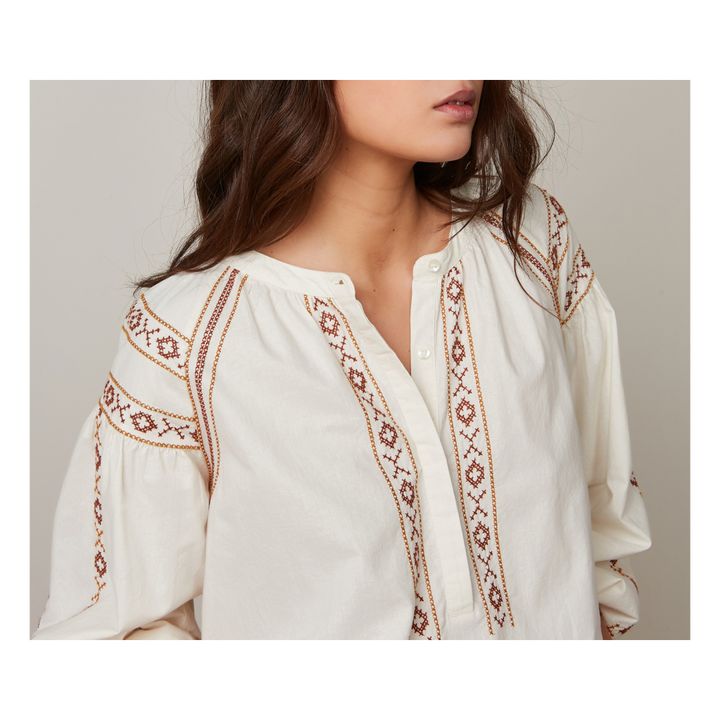 Bluse Hima | Seidenfarben- Produktbild Nr. 4