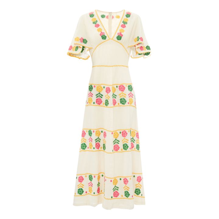 Clemence Maxi Dress | Crema- Imagen del producto n°0