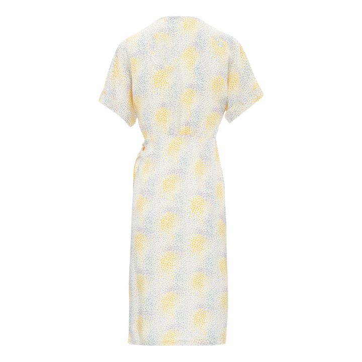 Sista Sari Cupro Dress | Giallo- Immagine del prodotto n°7