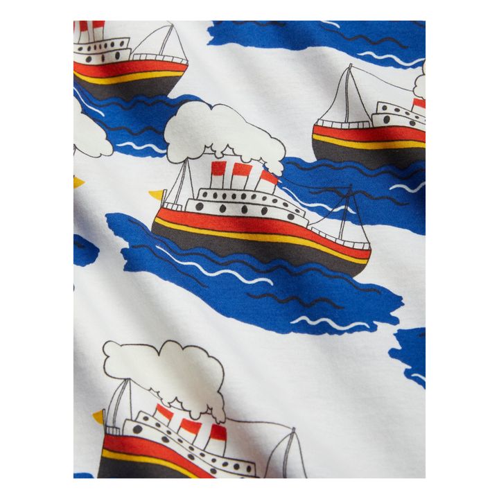 T-Shirt Coton Bio Ferry | Blanc- Image produit n°3