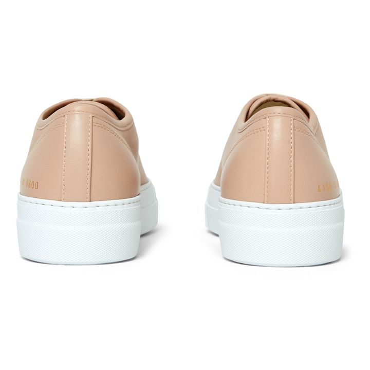 Common Projects Baskets Tournament Low Classic Cuir Nude Smallable