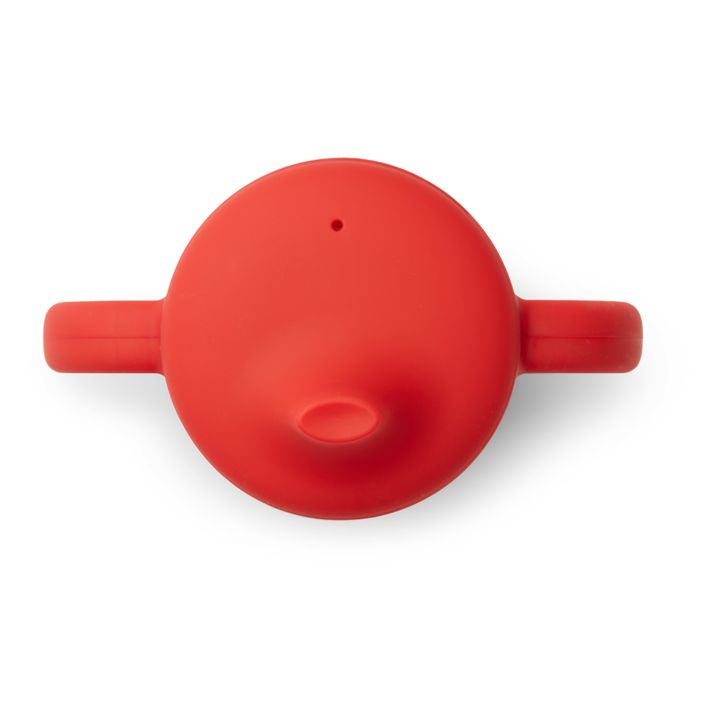 Tasse d'apprentissage Neil en silicone | Rouge- Image produit n°2