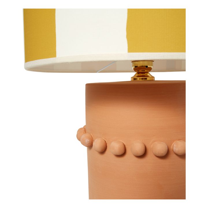 Lámpara de mesa Giselda de terracota | Ocre- Imagen del producto n°3
