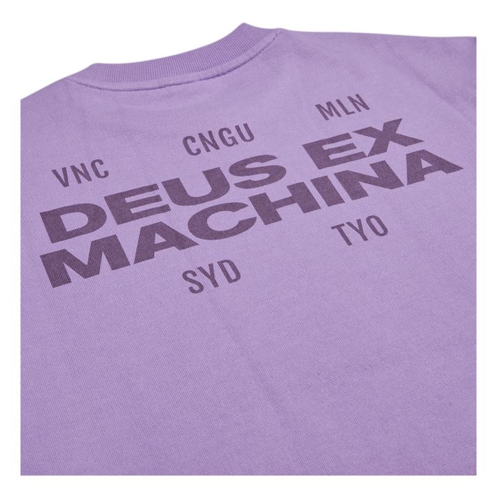 Sudadera Big Time Crew | Violeta- Imagen del producto n°5