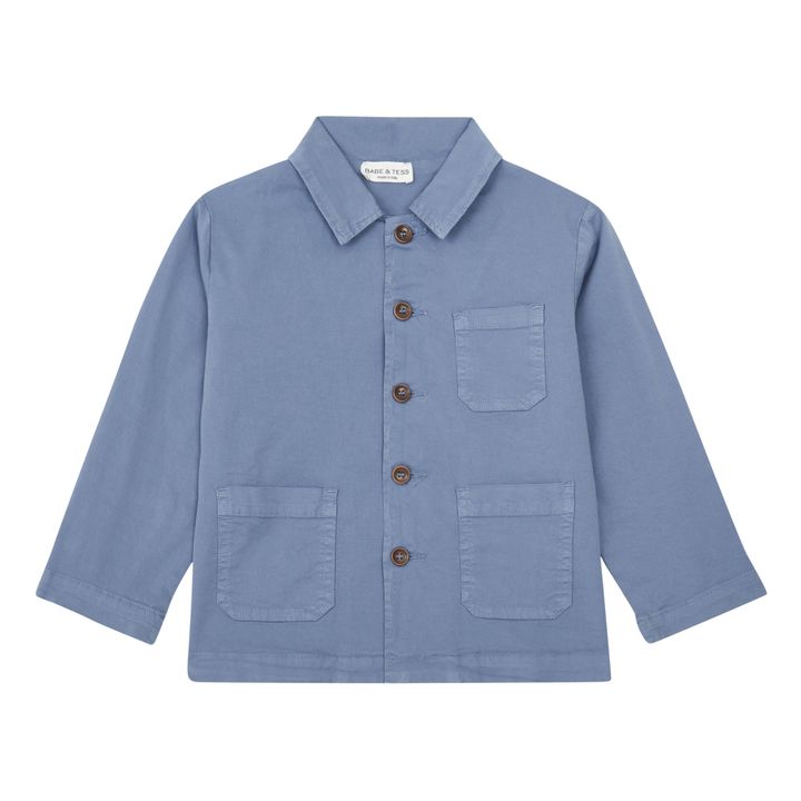 Jacke mit Taschen | Blau- Produktbild Nr. 0
