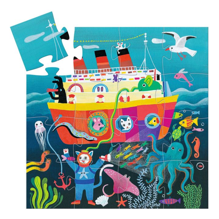 Puzzle Kreuzfahrt der Freunde - 16 Teile- Produktbild Nr. 1