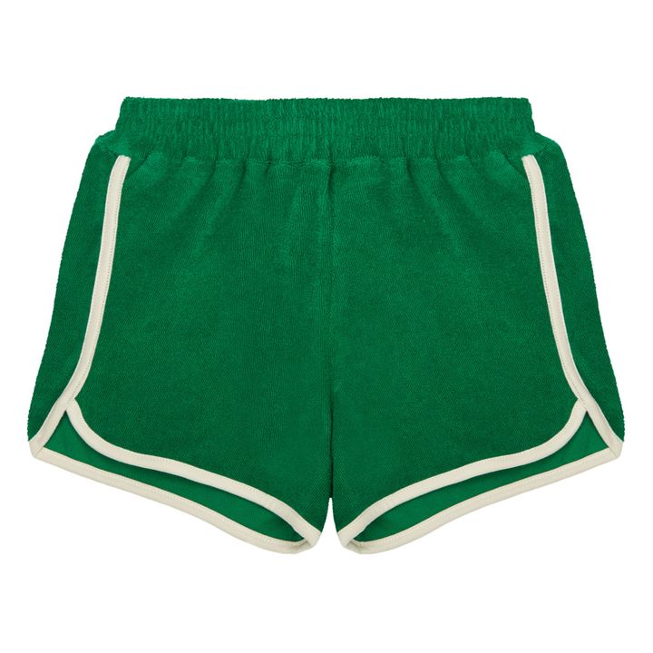 Short Eponge Fauve | Vert- Image produit n°0