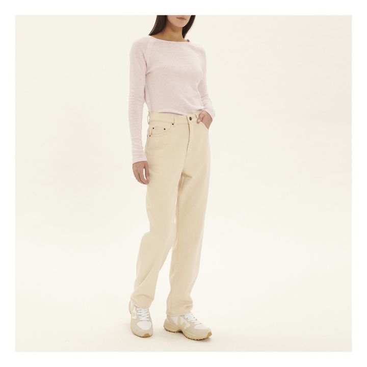 Tineborow High-Waisted Straight Leg Jeans | Crudo- Imagen del producto n°1