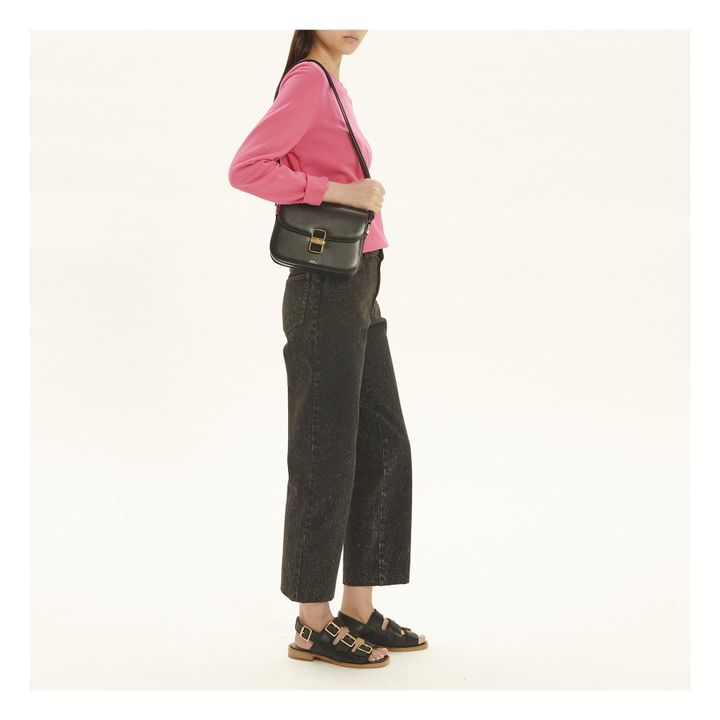 Borsa Grace Small in pelle liscia | Nero- Immagine del prodotto n°1