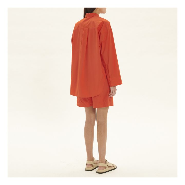 Hemd Derris Bio-Baumwolle | Corail Orange- Produktbild Nr. 2