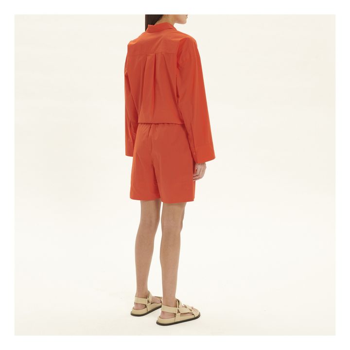Siona Organic Cotton Shorts | Corail Orange- Produktbild Nr. 2