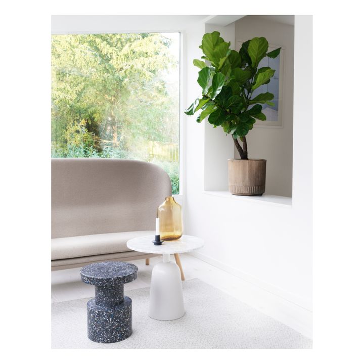 Tabouret Bit en plastique recyclé | Noir- Image produit n°7