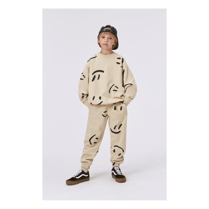 Big Smiles Monti organic cotton sweatshirt | Ecru- Product image n°4