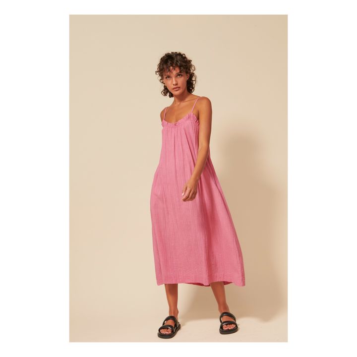 Kleid Dorisse Krepp Bubble | Rosa- Produktbild Nr. 1