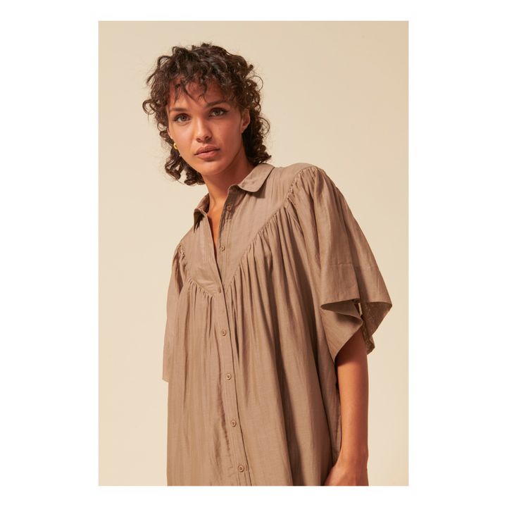 Darlene Dress | Marrone chiaro- Immagine del prodotto n°2