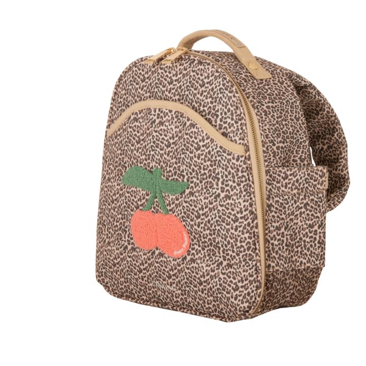 Ralphie Rucksack Leopard Cherry | Beige- Produktbild Nr. 3