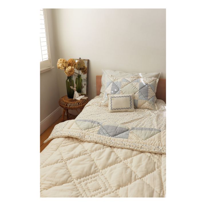Manta patchwork Bella | Azul- Imagen del producto n°1