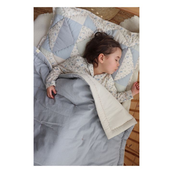 Coperta, modello: Blue Check | Blu- Immagine del prodotto n°1