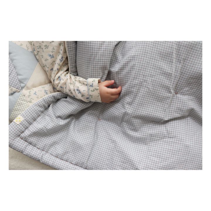 Coperta, modello: Blue Check | Blu- Immagine del prodotto n°2