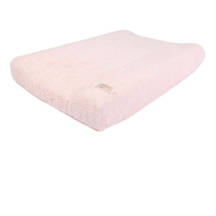 Materasso per fasciatoio, modello: So cute, in cotone bio | Rosa- Immagine del prodotto n°0